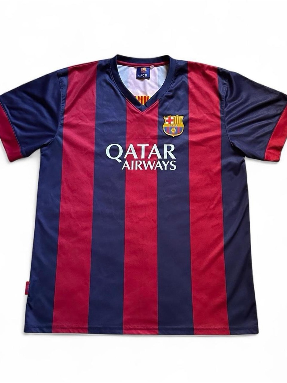 Messi FC Barcelona soccer Home Jersey - Navy & Red XL